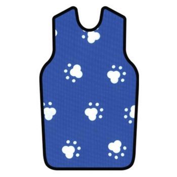 APRON,X-RAY,W/QUICK RELEASE,SMALL,ROYAL,PAWS