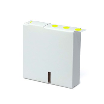 LABEL ROLLS,CRYO,13MM DOTS,FOR 1.5-2ML TUBES,YELLOW,1000/ROLL