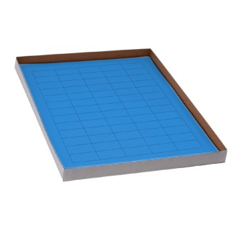 LABELSHEETS,CRYO,38X19MM,FOR GENERAL USE,20 SHEETS,60 LABELS PER SHEET,BLUE,1200/BX