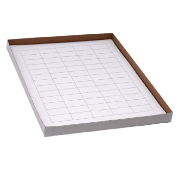 LABELSHEETS,CRYO,38X19MM,FOR GENERAL USE,20 SHEETS,60 LABELS PER SHEET,WHITE,1200/BX