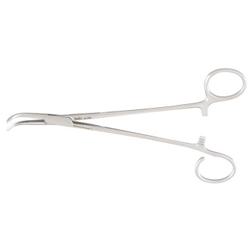 Miltex Sawtell Tonsil Hemostatic Forceps - 7-1 2 - Full Curve - Open 