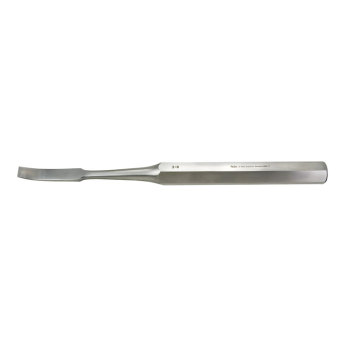OSTEOTOME,HIBBS,9-1/2IN,CURVED,BLADE,WIDE,10MM