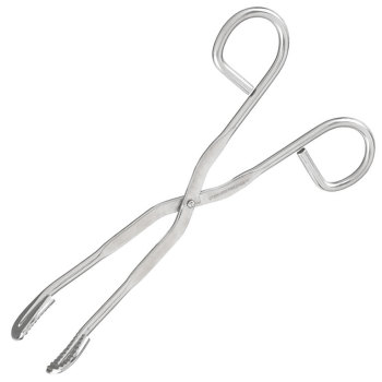 Miltex Utility-Sterilizer Forceps - 10-3/4 - Curved - Serrated Jaws ...