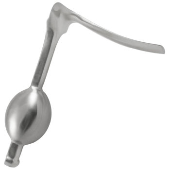 SPECULUM,VAGINAL,WEIGHTED,ANGLED 45,9IN,GERMAN