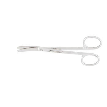 Miltex Plastic Surgery Scissors, 4.75in., Curved