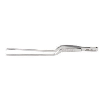 Miltex Gruenwald Bayonet Forceps - 6-1/4 - Serrated | Med-Vet International