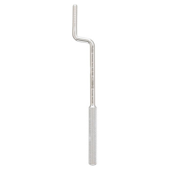 OSTEOTOME,5-3/4IN,CURVED,WIDE,3.8MM