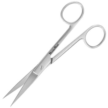 Miltex MeisterHand Operating Scissors, Straight, Sharp-Sharp Points