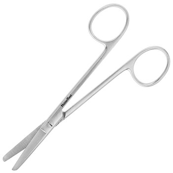 Miltex Wagner Scissors - 4-3/4 - Straight - Blunt/Blunt | Med-Vet ...