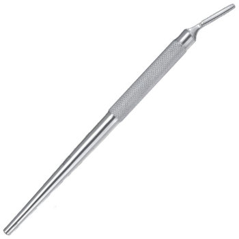 HANDLE,SCALPEL,5.75IN,#3,ANGLED,ROUND
