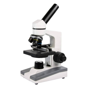 STUDENT MICROSCOPE W/ LED & MECHANICAL STAGE,EA