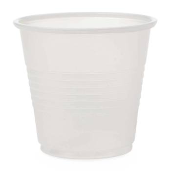 CUP,PLASTIC,CLEAR,DISPOSABLE,3.5 OZ,100/PACK