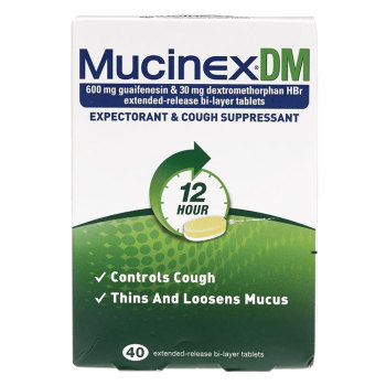 MUCINEX DM 600MG/30MG ER TAB 40/BX