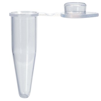 0.2ML INDIVIDUAL PCR TUBE WITH OPTICALLY,CLEAR FLAT CAP FOR QPCR,CLEAR,1000/BX
