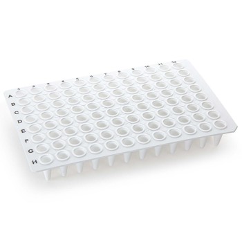 0.1ML 96-WELL PCR PLATE,LOW-PROFILE,NO SKIRT,WHITE,20/BX