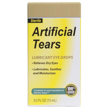 Sterile Artificial Tears Lubricant Eye Drops, 0.5 fl. oz