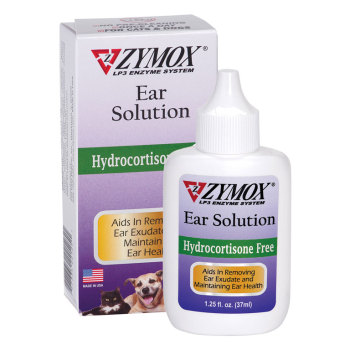 ZYMOX EAR SOLUTION W/O HC,1.25OZ