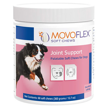 PHV MOVOFLEX,VIRBAC,SOFT CHEWS (JOINT SUPPORT) FOR LARGE DOGS 80LBS AND UP,60/BTL