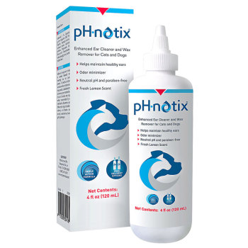 PHV NOTIX,EAR CLEANER,AND WAX REMOVER,FOR CATS,AND DOGS,4 OZ,EACH, Skin  Management