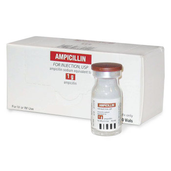RX AMPICILLIN 1GM INJ,PACK OF 10