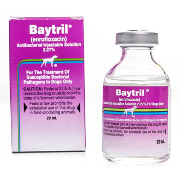 RXV BAYTRIL 2.27 % INJECTION,20ML VIAL