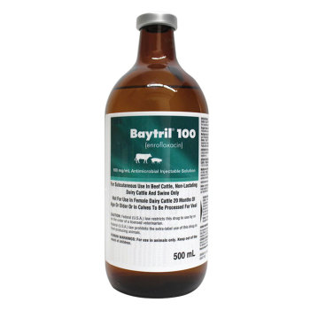 RXV BAYTRIL INJECTION 100MG/ML,500ML