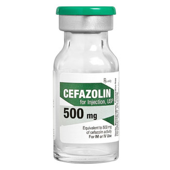 RX CEFAZOLIN INJECTION,500 MG 15ML