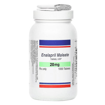 RX ENALAPRIL MALEATE 20MG,1000 TABS