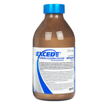 RXV,ZOETIS,EXCEDE 200MG/ML,250ML CATTLE/EQUINE