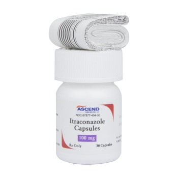 RX ITRACONAZOLE 100MG,30 CAPSULES