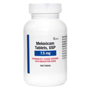 RX MELOXICAM 7.5MG, 500TABLETS
