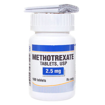 RX METHOTREXATE 2.5MG, 100 TABLETS