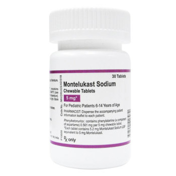 RX MONTELUKAST 5MG,30 CHEWABLE TABLETS