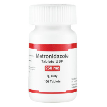 RX METRONIDAZOLE 250 MG,100 TABLETS