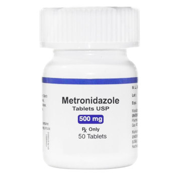 RX METRONIDAZOLE 500 MG 50 TABLETS