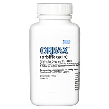 RXV MERCK ORBAX (ORBIFLOXACIN) 68MG 100 TABLETS