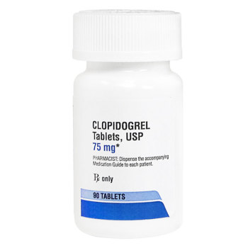 RX (GENERIC) CLOPIDOGREL BISULFATE 75MG,90 TABS