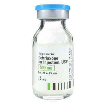 RX EACH,CEFTRIAXONE INJECTION 500MG