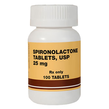RX SPIRONOLACTONE 25MG 100 TABLETS