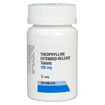 RX THEOPHYLLINE ANHYDROUS ER 100MG, 100 CAPS
