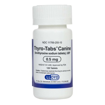 RXV THYRO-TABS (LEVOTHYROXINE) 0.5MG,120 TABLETS