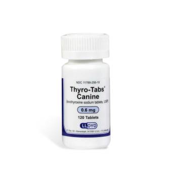 RXV THYRO-TABS (LEVOTHYROXINE) 0.6MG,120 TABLETS