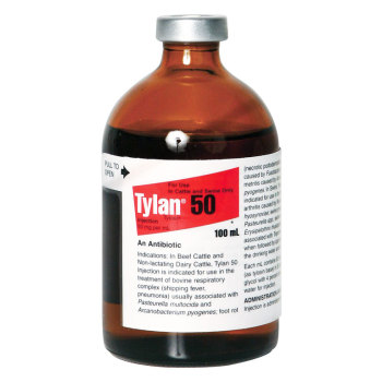 RX TYLAN,INJECTABLE,50MG/ML,100ML