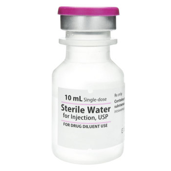 RX EACH, STERILE WATER FOR INJECTION,10ML