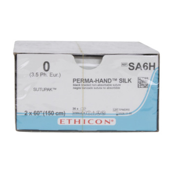 SUTURE,PERMAHAND SILK,0,NO NEEDLE,60IN,BLACK,36/BX