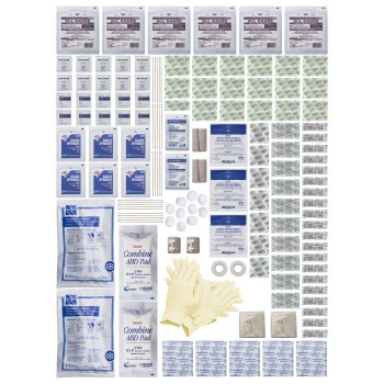 KIT,REFILL,FIRST AID,INDIVIDUAL,165 PIECES