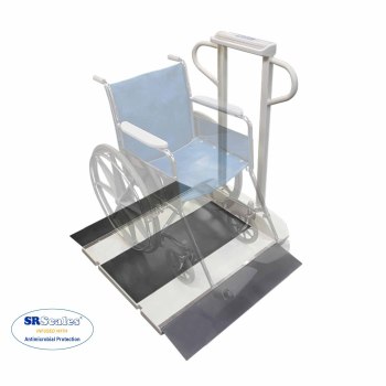 WHEELCHAIR/STAND-ON SCALE,28" X 32",PLATFORM,TOUCHLESS WEIGHING ANTIMICROBIAL,EMR/BMI,PORTABLE,1000 LBS MAX,EACH