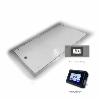SCALE,VET,IN-FLOOR,24" X 48",WALL MOUNT TOUCH SCREEN DISPLAY, 400LB MAX,EACH