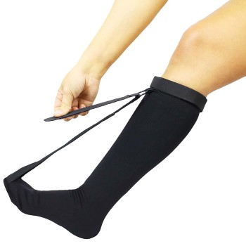 SOCK,STRETCH,TENSION AND CALF  STRAP,LEFT OR RIGHT,LARGE,EACH
