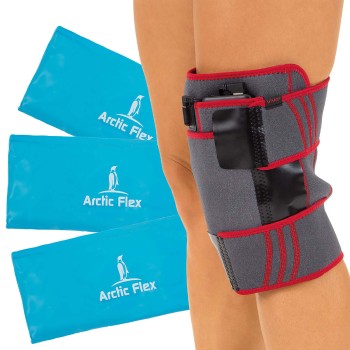 BRACE,KNEE,HEATED,MASSAGING,RECHARGABLE,HOT OR COLD THERAPY,ONE SIZE FITS MOST